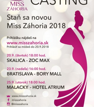 Hľadáme novú Miss Záhoria 2018