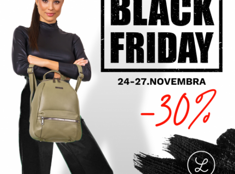 Nepremeškajte BLACK FRIDAY v predajni LARA BAGS