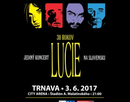 Jediný koncert kapely LUCIE v pôvodnej zostave Koller, Kodym, P.B.Ch., Dvořák na Slovensku v 2017!