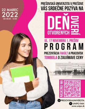 Deň otvorených dverí Prešovskej Univerzity