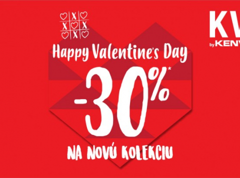 Akcia Valentín -30% v KVL