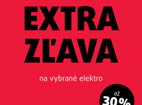 Extra zľava 30 % v DATARTe