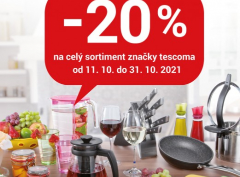 -20% na sortiment značky Tescoma
