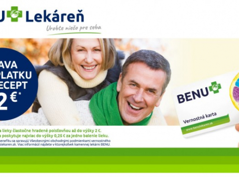 Nový benefit v BENU lekárni!  www.benulekaren.sk