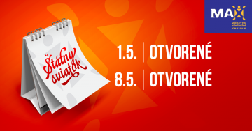 Otváracie hodiny počas sviatkov