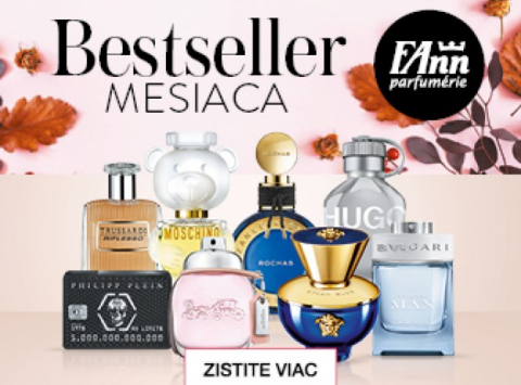 Októbrové bestsellery nájdete v parfumériách FAnn za skvelé ceny