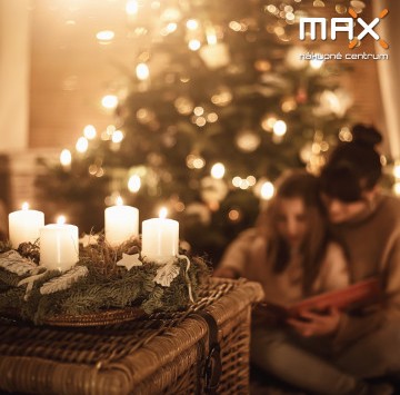 Nákupné centrum MAX Žilina želá všetkým svojím zákazníkom pokojné vianočné sviatky