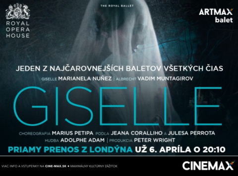 Artmax balet Giselle v priamom prenose
