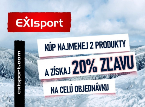 Nakupujte online na www.exisport.com a vyberajte si z množstva produktov