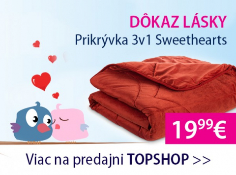 Prikrivká Sweethearts 3v1 !!!