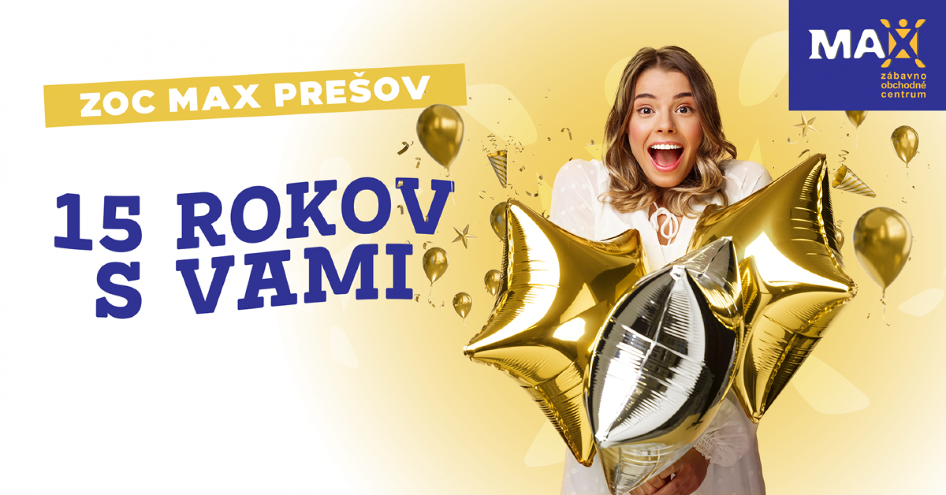 Sme tu pre vás už neuveriteľných 15 rokov!